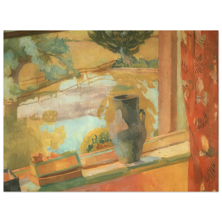 Vanessa Bell  VIEW OF THE POND AT CHARLESTON 1919 Aluminum Print