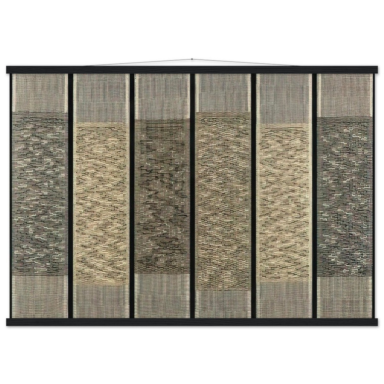 Anni Albers  SIX PRAYERS 1965 Museum-Quality Matte Paper Poster with Hanger