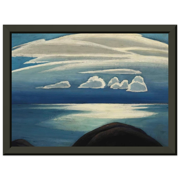 Lawren Harris  Lake Superior  1928 Premium Metal Framed Art Print / Poster