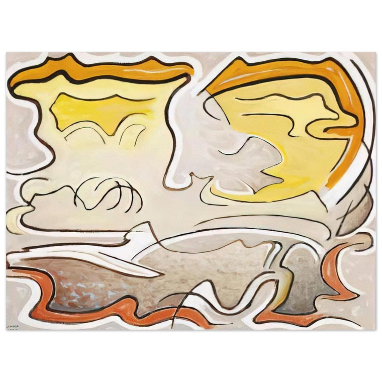 Lawren Harris  LSH 83  1957 Aluminum Print