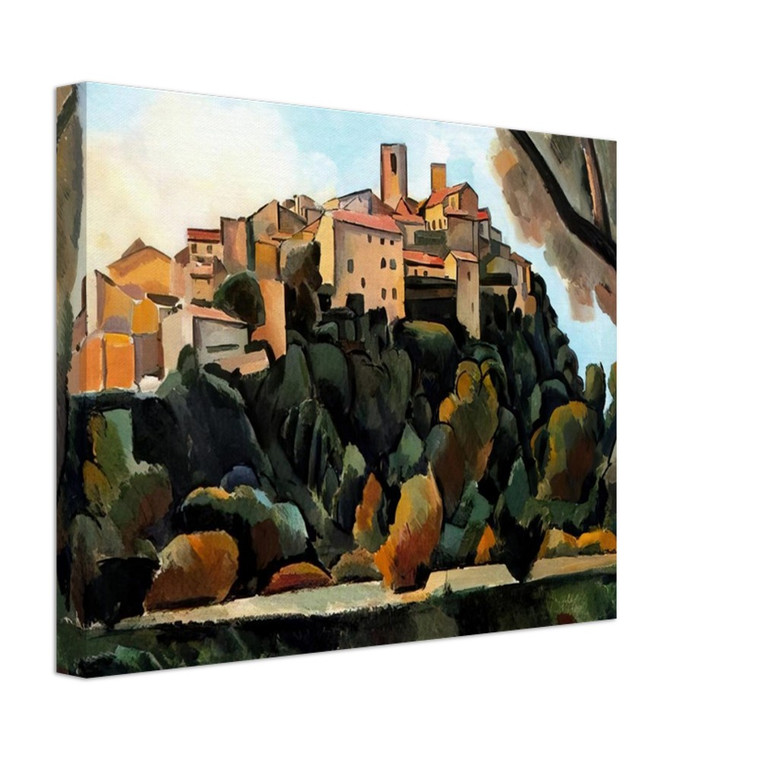 Andre Derain  VISTA DE SAINT PAUL DE VENCE 1910 Canvas