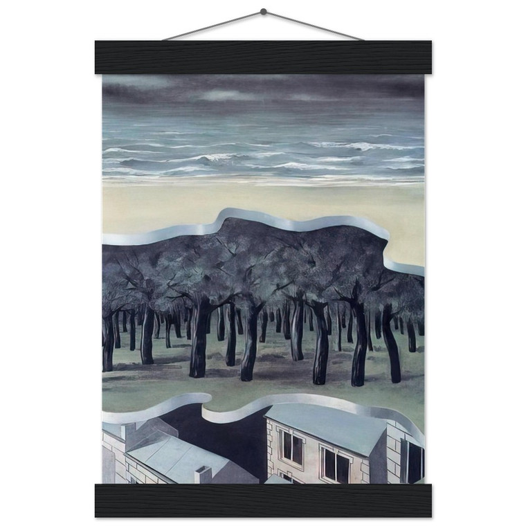 Rene Magritte POPULAR PANORAMA 1926 Museum Matte Poster with Hanger