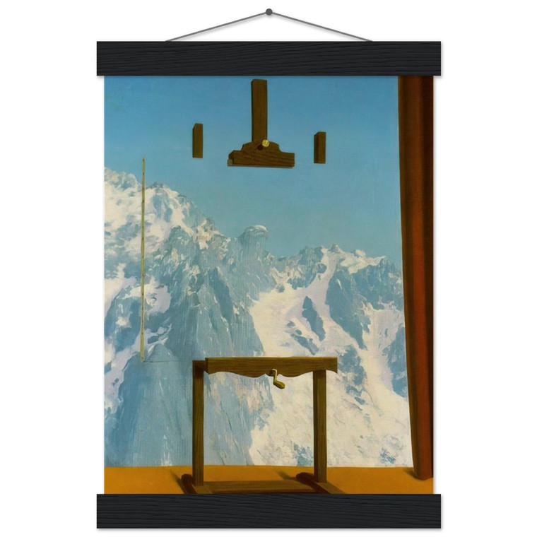 Rene Magritte  CALL OF PEAKS 1943 Museum-Quality Matte Paper Poster with Hanger