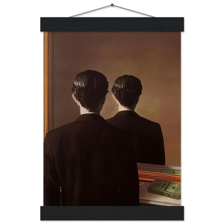 Rene Magritte NOT TO BE REPRODUCED 1937 Matte Paper Poster with Hanger