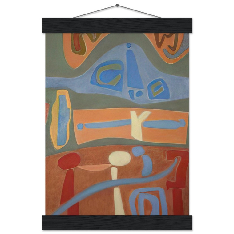 Will Barnet Overview 2005 Museum-Quality Matte Paper Poster with Hanger