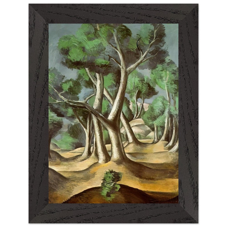 Andre Derain  THE GROVE 1912 Premium Wooden Framed Art Print / Poster
