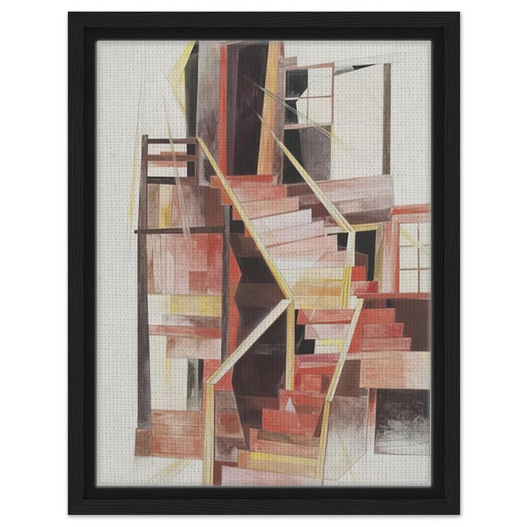 Charles Demuth  Stairs Provincetown  1920 Framed Canvas