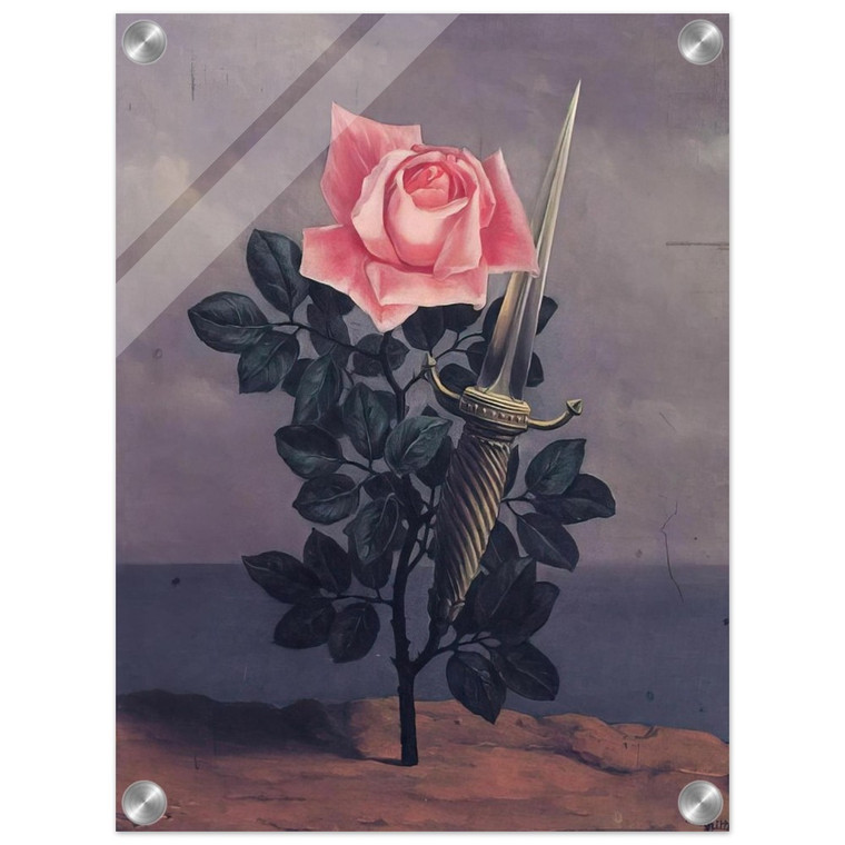 Rene Magritte  THE BLOW TO THE HEART 1952 Acrylic Print