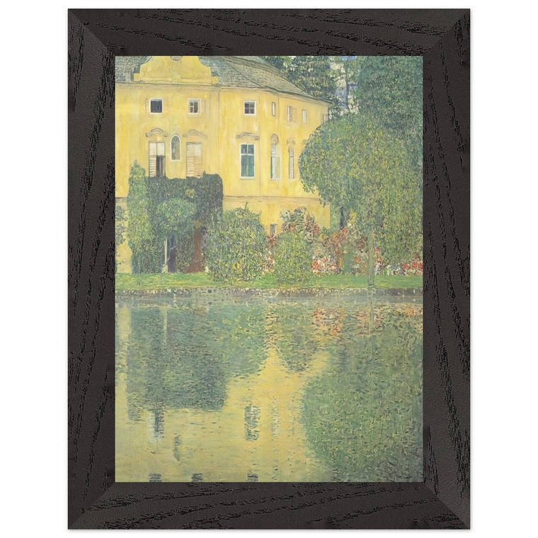 Gustav Klimt SCHLOSS KAMMER ON THE ATTERSEE IV Wood Framed Print