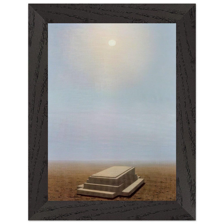 Rene Magritte  THE BEYOND 1938 Premium Wooden Framed Art Print / Poster