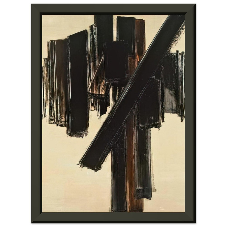 Pierre Soulages Peinture 10 juin 1958