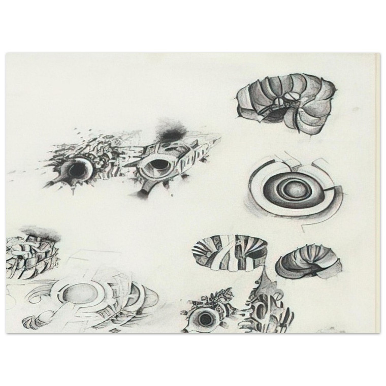 Lee Bontecou  UNTITLED 1961 1 N1 Aluminum Print