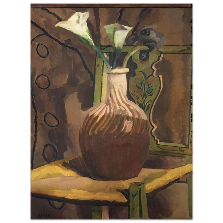 Vanessa Bell  ARUM LILIES 1919 Wood Print