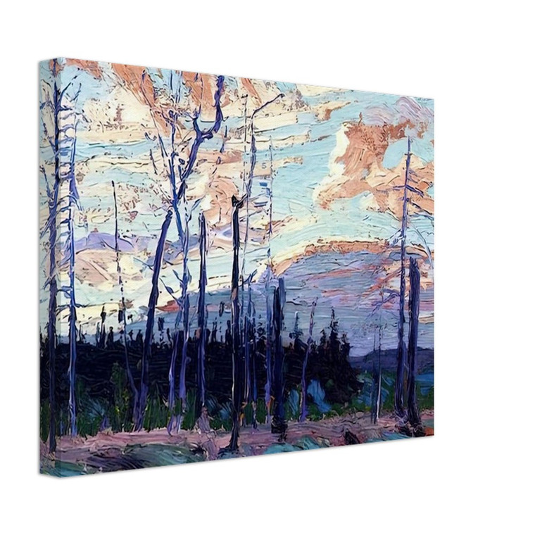 Tom Thomson  BURNT LAND AT SUNSET 1915 Canvas