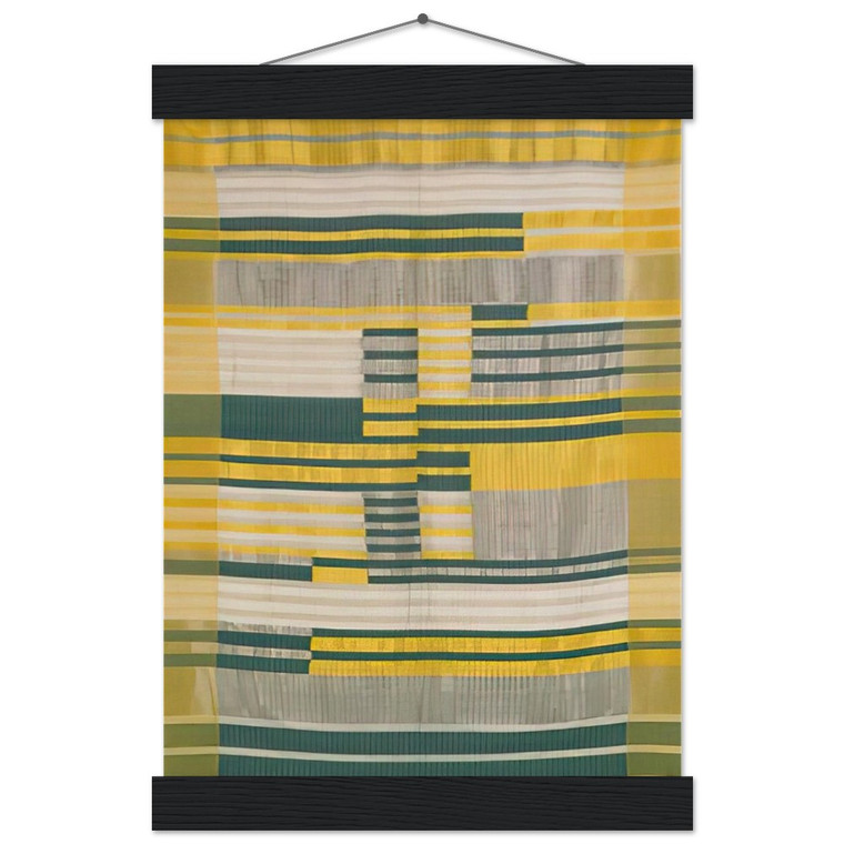Anni Albers  WALL HANGING 1925 Museum-Quality Matte Paper Poster with Hanger