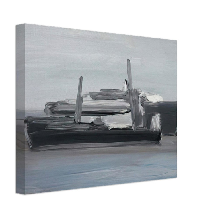 Nicolas de Stael  Marine  Lyrical Abstraction Canvas