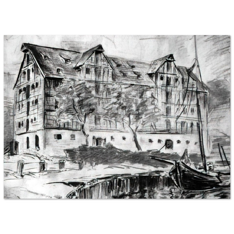 Konrad Zuse  Untitled  1926 Fine Art Poster / Art Print