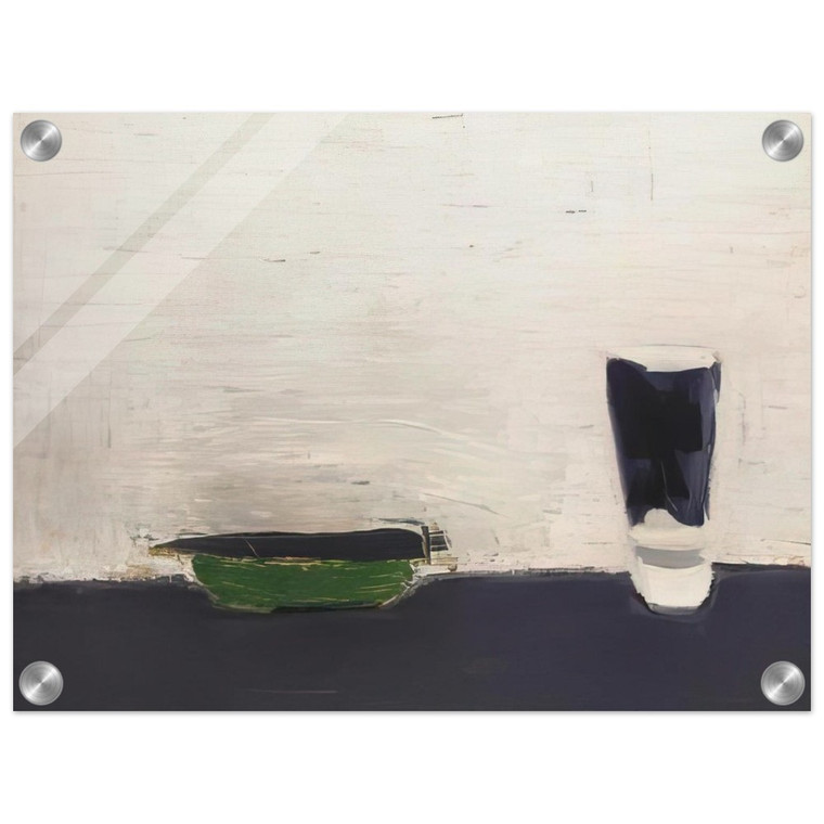 Nicolas de Stael  Nature morte au verre  1954 Acrylic Print