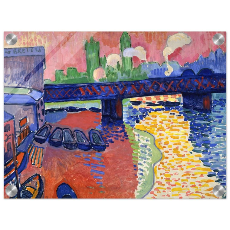 Andre Derain  CHARING CROSS BRIDGE 1906 Acrylic Print