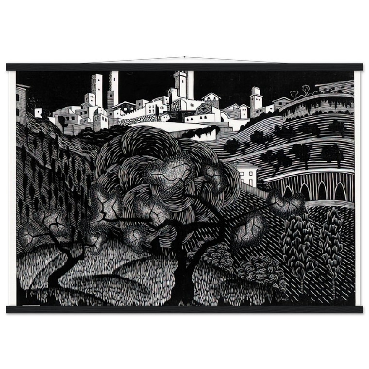 MC Escher  ESCHER 10 Museum-Quality Matte Paper Poster with Hanger