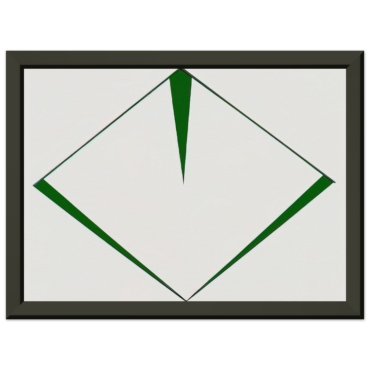 Carmen Herrera  Irlanda  1952 Premium Metal Framed Art Print / Poster