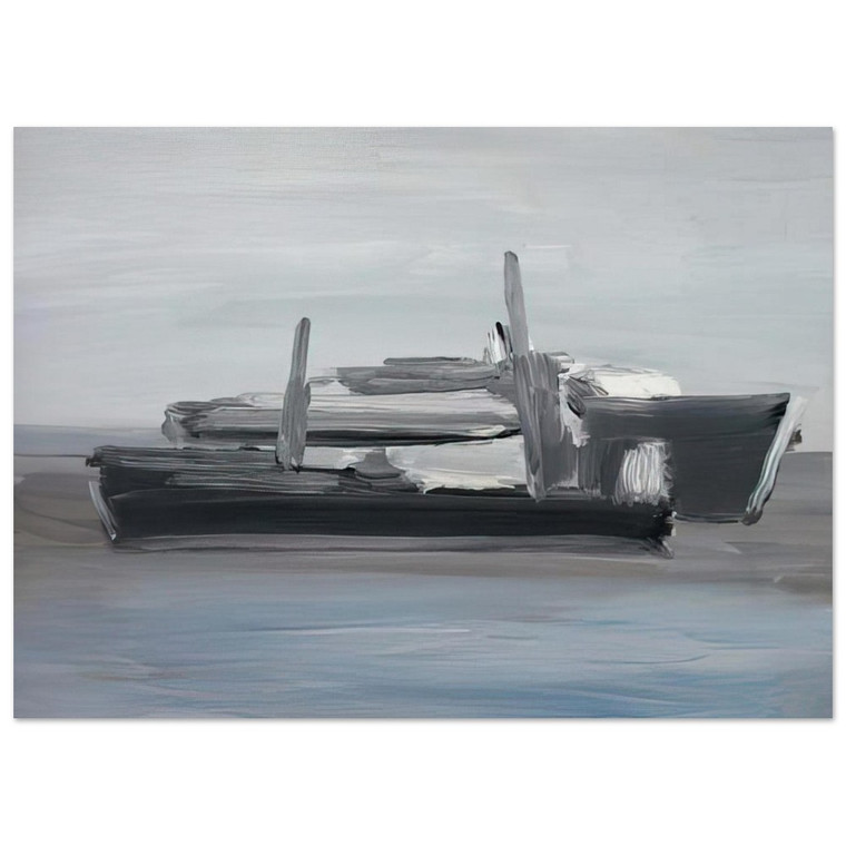 Nicolas de Stael  Marine  Lyrical Abstraction Fine Art Poster / Art Print