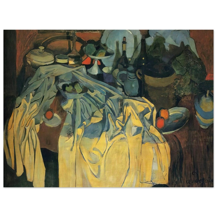 Andre Derain  STILL LIFE ON THE TABLE 1904 Wood Print