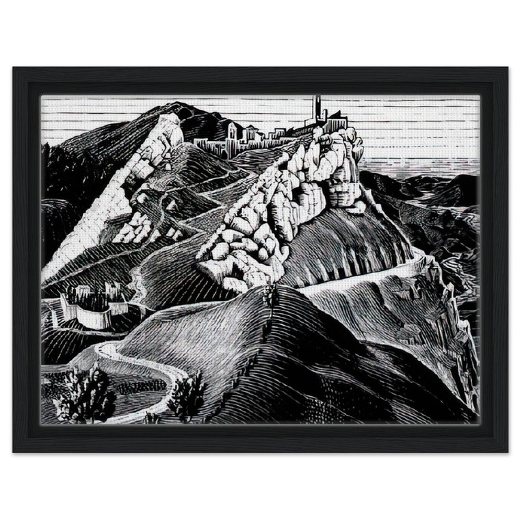 MC Escher  ESCHER 16 Framed Canvas