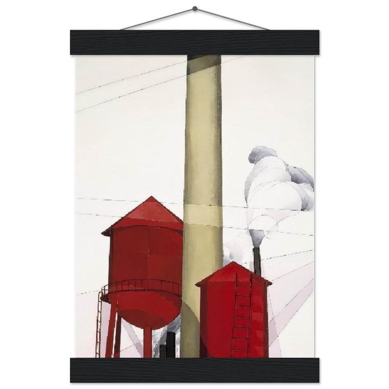 Charles Demuth  Buildings  1930 Museum-Quality Matte Paper Poster with Hanger