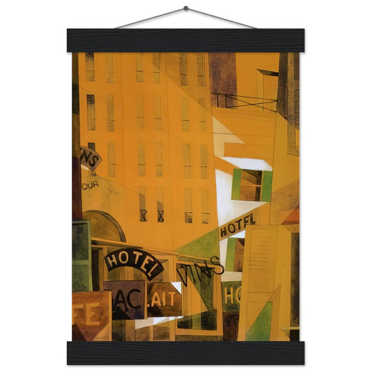 Charles Demuth  Hotel  1921 Museum-Quality Matte Paper Poster with Hanger