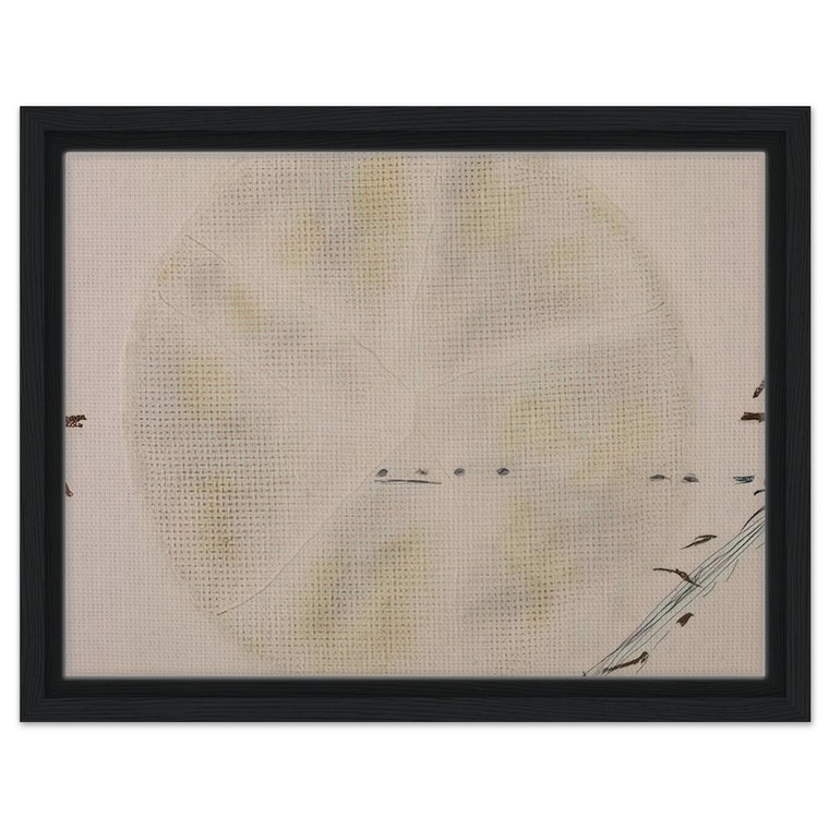 Antoni Tapies  THE SIEVE 1972 Framed Canvas