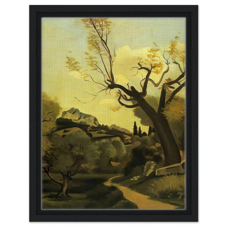 Andre Derain  THE ROAD AND THE TREE Framed Canvas