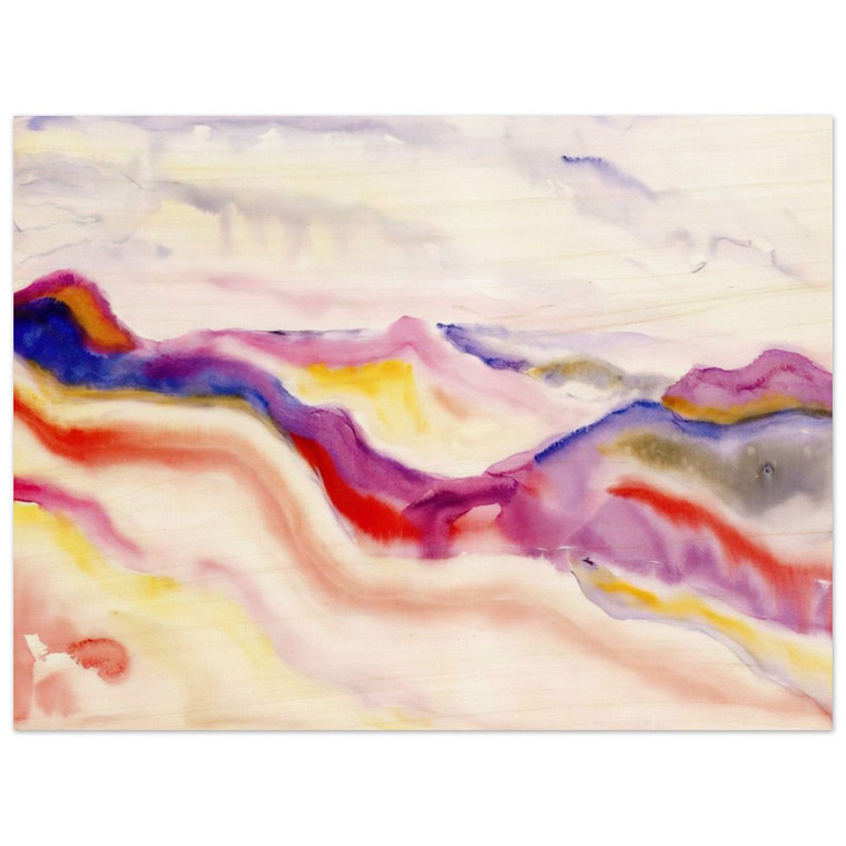 Charles Demuth  Provincetown Dunes  1914 Wood Print