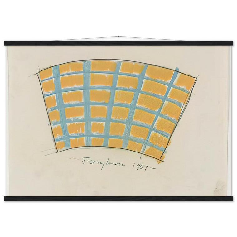 Jeremy Moon  Untitled  1969 N7 Museum-Quality Matte Paper Poster with Hanger