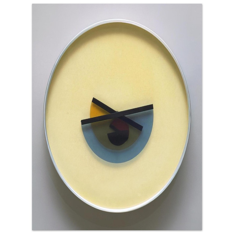 Bruno Munari  LOra X Clock  1945 Aluminum Print