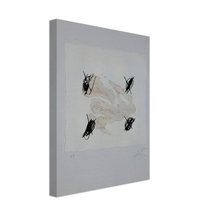 Antoni Tapies  PETRIFICADA PETRIFICANTE II 1978 Canvas