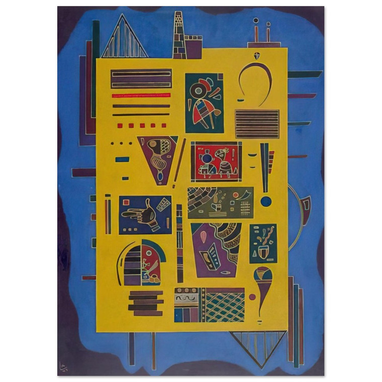 Wassily Kandinsky  CONGLOMERAT 1943 Fine Art Poster / Art Print