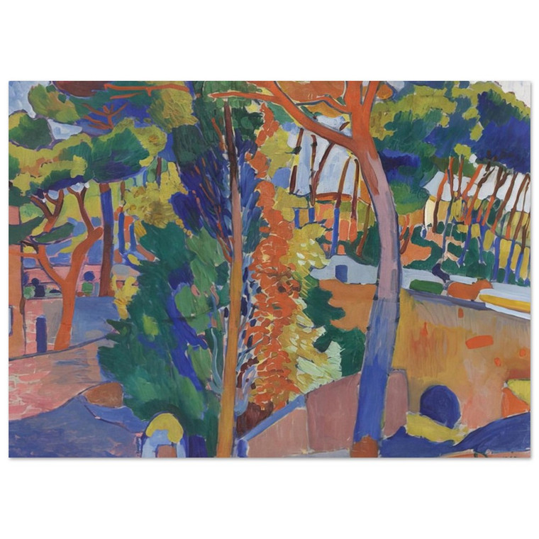 Andre Derain  BRIDGE OVER THE RIOU 1906 Fine Art Poster / Art Print