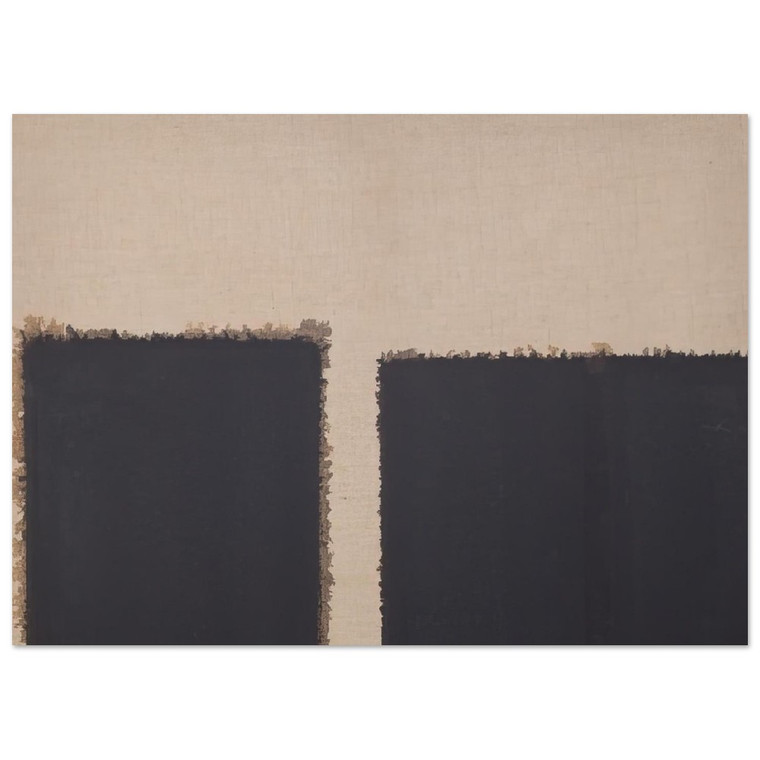 Yun Hyongkeun  Burnt Umber  Ultramarine  2004 Fine Art Poster / Art Print