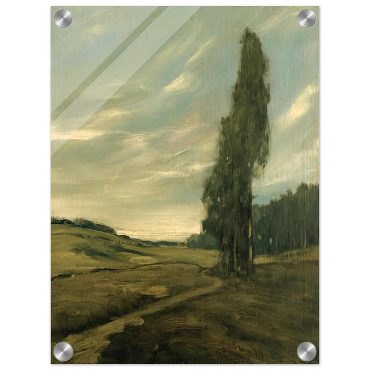 Xavier Martinez  Contra Costa Landscape  Tonalism Acrylic Print