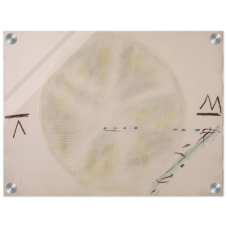 Antoni Tapies  THE SIEVE 1972 Acrylic Print