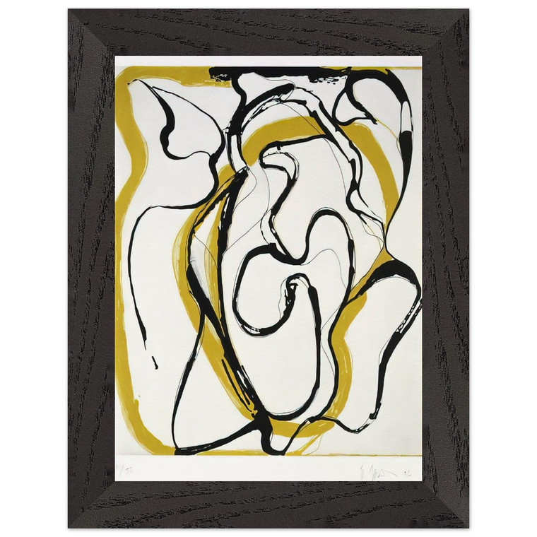 Brice Marden  Untitled  1996 N2 Premium Wooden Framed Art Print / Poster