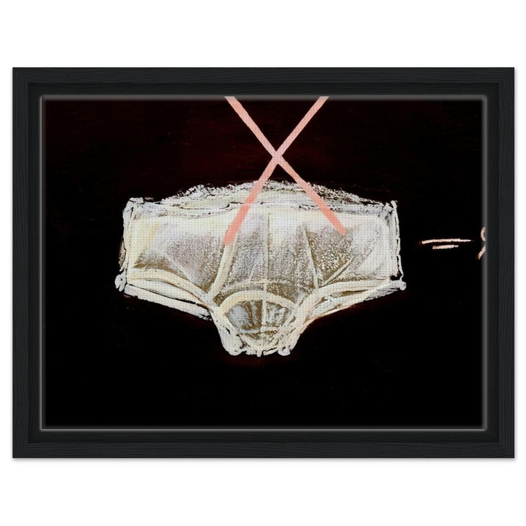 Antoni Tapies  ROBA INTERIOR 1972 Framed Canvas