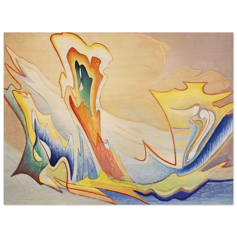 Lawren Harris  LSH 134  1950 Wood Print