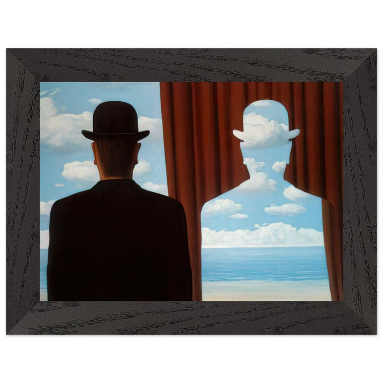 Rene Magritte  DECALCOMANIA 1966 Premium Wooden Framed Art Print / Poster