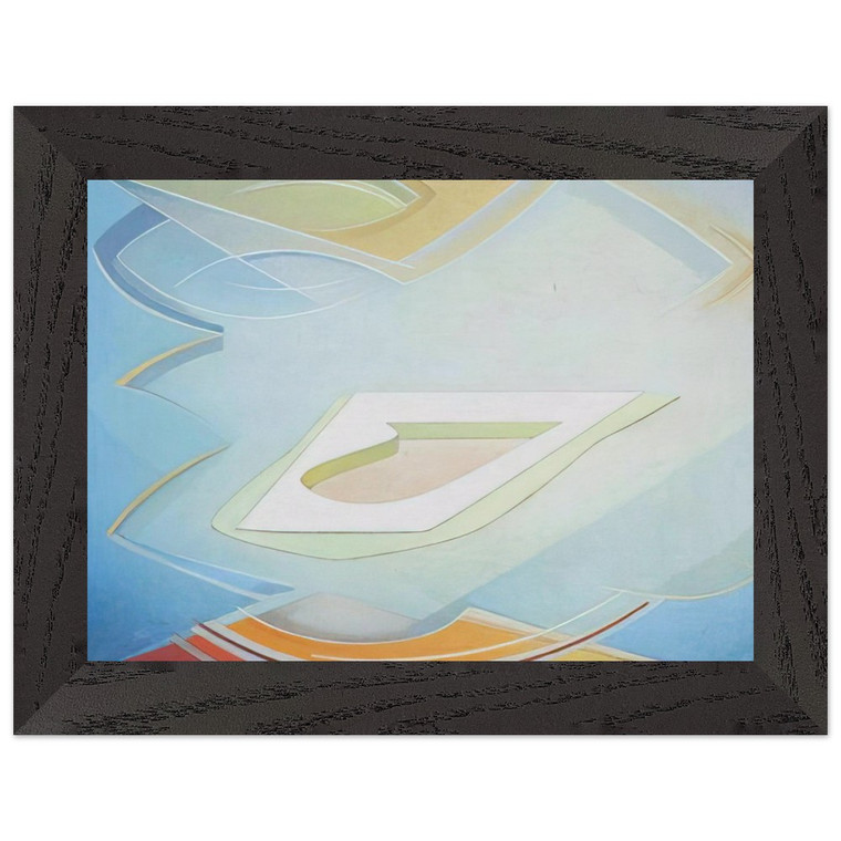 Lawren Harris  Intimations  1943 Premium Wooden Framed Art Print / Poster