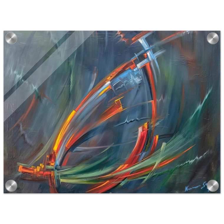 Konrad Zuse  Untitled  1970 N11 Acrylic Print