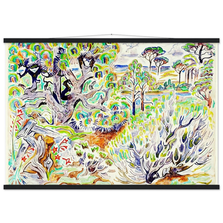 Walter Anderson N3 Museum-Quality Matte Paper Poster with Hanger