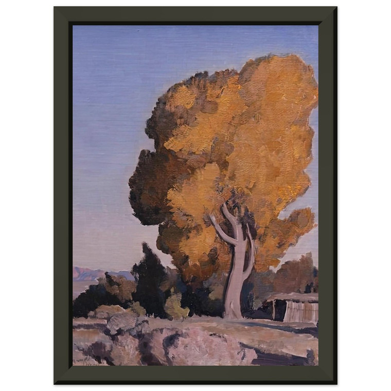 Dixon LOW COUNTRY COTTONWOOD 1940 Premium Metal Framed Art Print / Poster