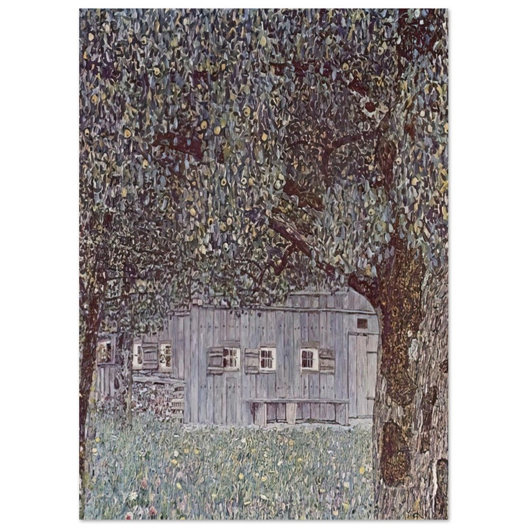 Gustav Klimt  FARMHOUSE IN UPPER AUSTRIA 1912 Fine Art Poster / Art Print